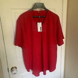 NWT - Red blouse